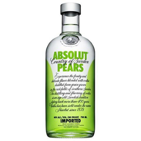 Absolut Pears Vodka 1L