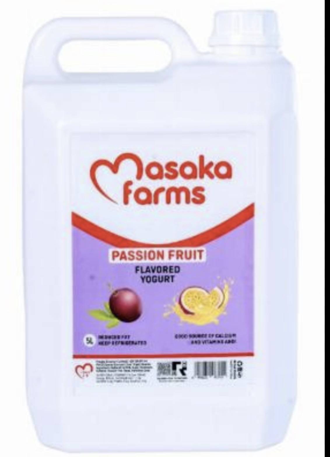 MASAKA YOGHURT JERRICAN 5L PASSION FRUIT