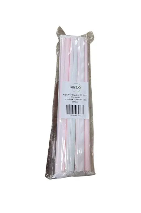 Jambo Paper Straw 6*250mm 25pcs