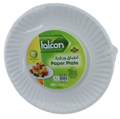 Falcon Paper Plate 9"