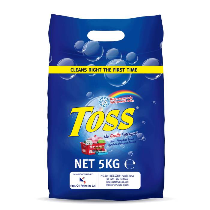 Toss Detergent Powder 5Kg Blue
