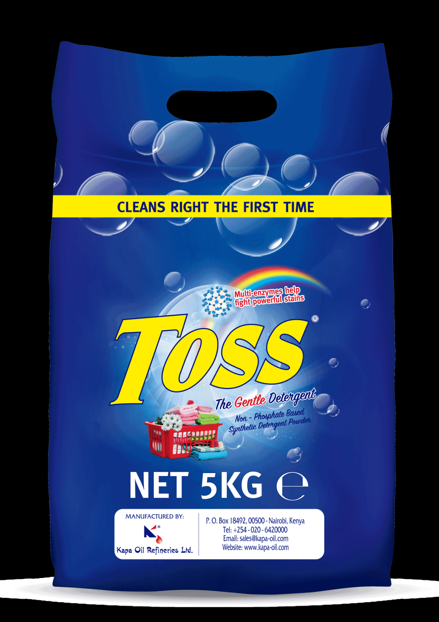 Toss Detergent Powder 5Kg blue