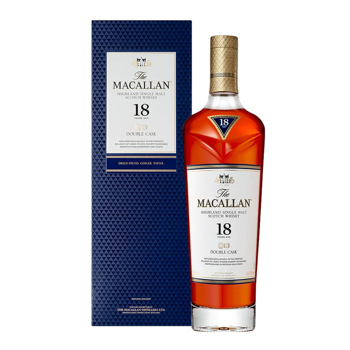 The Macallan 18yr Double Cask Whiskey 700ml