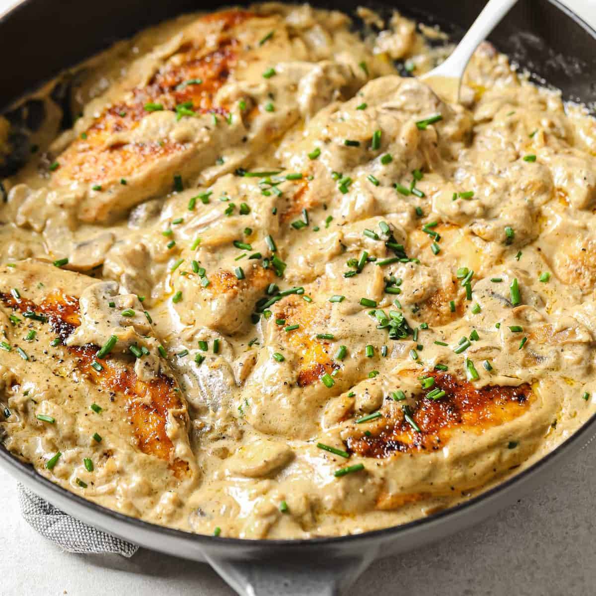 Chicken Stroganoff