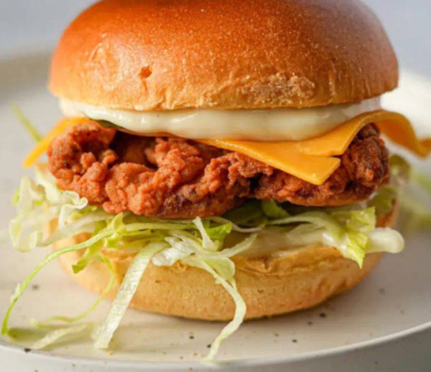 chicken burger