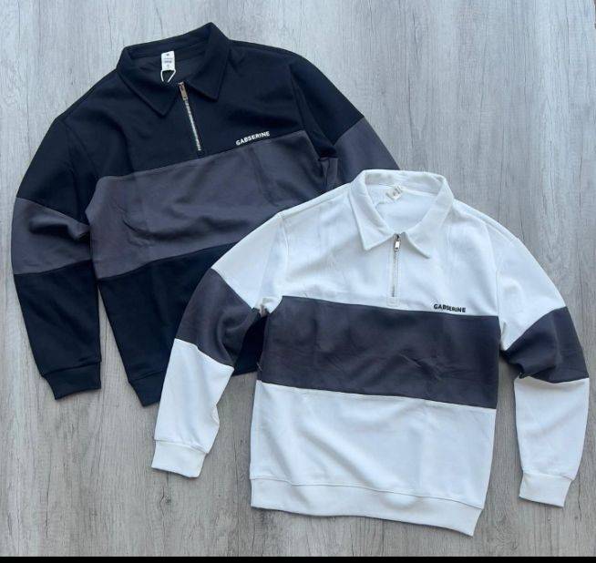 Long sleeve Lacoste with zip in front