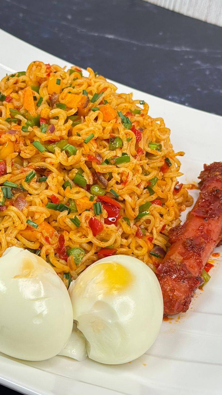 Noodles and Egg